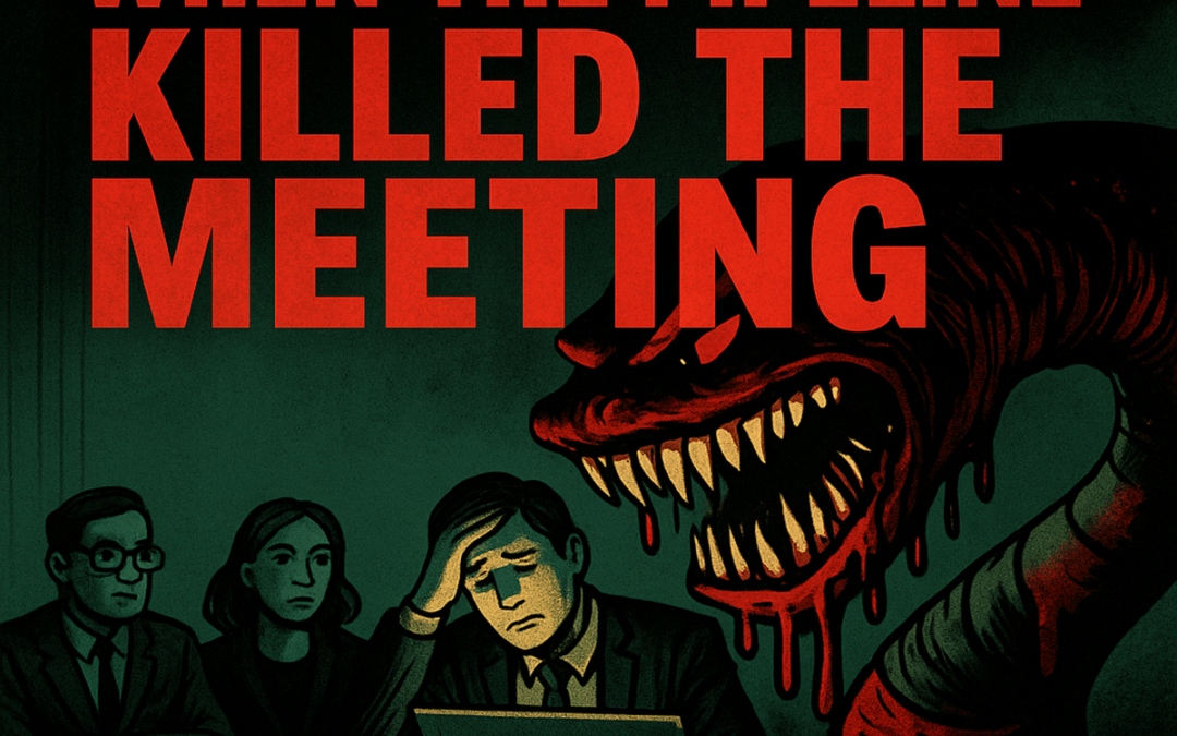 Horror Story: How a Sales Pipeline Killed a Meeting with Potential Investors